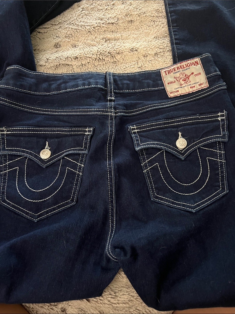 5/$10 make a bundle True Religion Women's Dark Indigo Boot Cut Jeans